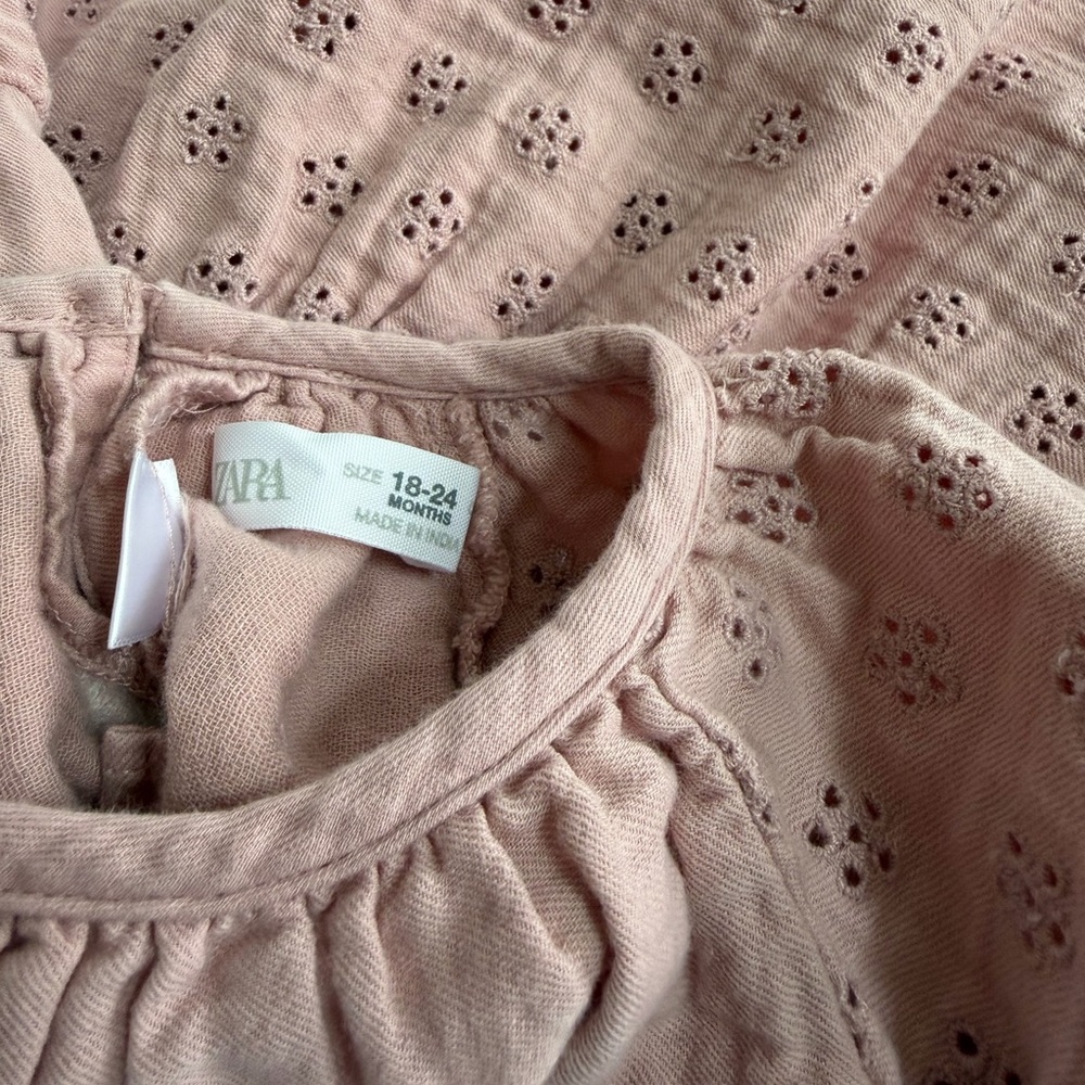 ZARA Tucker & Tate dress size 18-24m lot set duo bundle - Picture 6 of 11